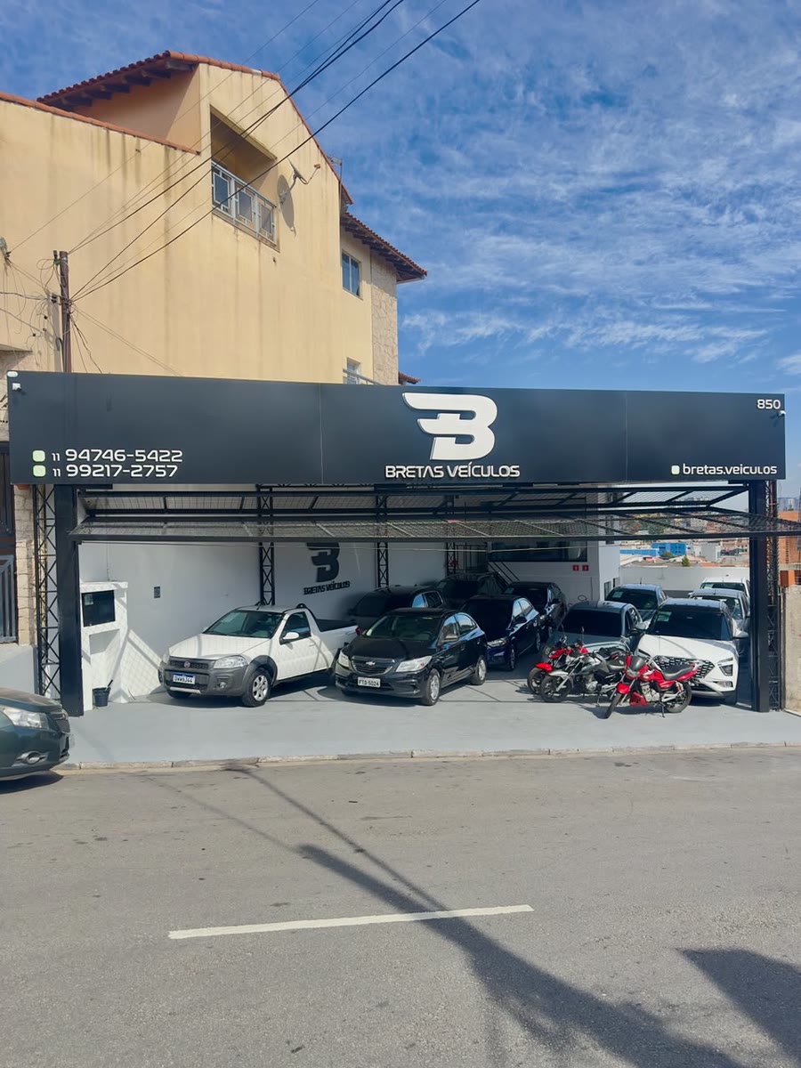 Fachada da loja Bretas Veículos